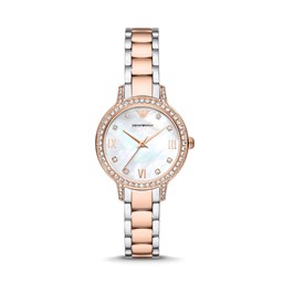 Show details for Emporio Armani Three-Hand Two-Tone Stainless Steel Watch AR11499 Picture of Emporio Armani Three-Hand Two-Tone Stainless Steel Watch AR11499