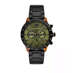 Show details for Emporio Armani Chronograph Black Stainless Steel Watch AR11548 Picture of Emporio Armani Chronograph Black Stainless Steel Watch AR11548