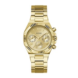 Show details for Guess Ladies Gold Tone Multi-function Watch GW0769L2 Picture of Guess Ladies Gold Tone Multi-function Watch GW0769L2