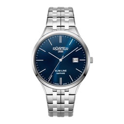 Show details for Roamer Slim Line Classic Men Blue Dial Watch Picture of Roamer Slim Line Classic Men Blue Dial Watch
