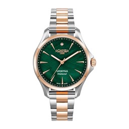 Show details for Roamer Sportiva Green Dial Women Watch Picture of Roamer Sportiva Green Dial Women Watch