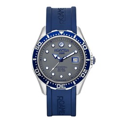 Show details for Roamer Rockshell Mark III Scuba Grey Men's Watch Picture of Roamer Rockshell Mark III Scuba Grey Men's Watch