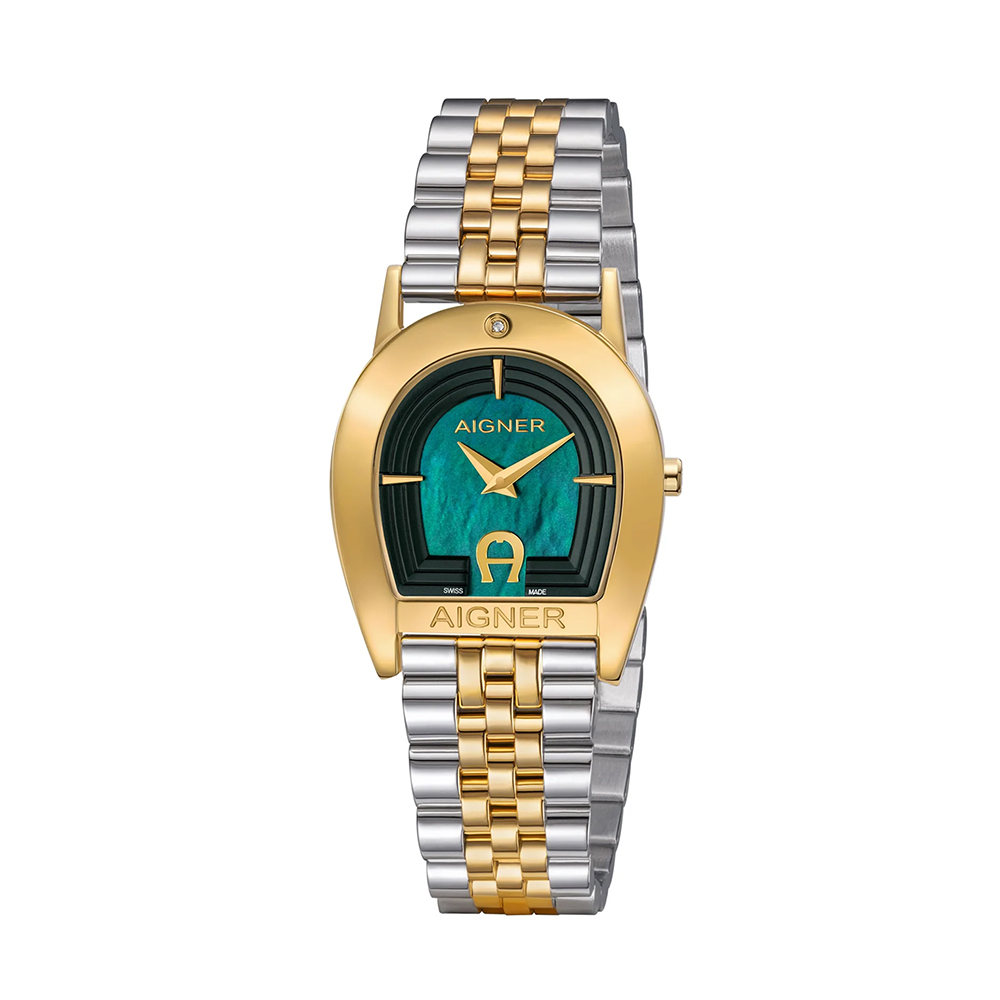 Picture of Aigner Varese Ladies Green Dial Stainless Steel Watch ARWLG0000512