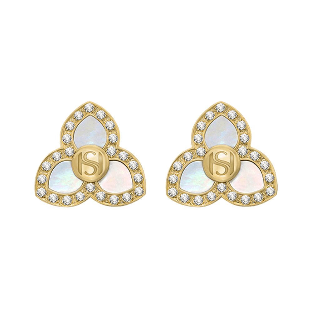 Picture of Saint Honore Burj Flower Earrings E68 3YZ