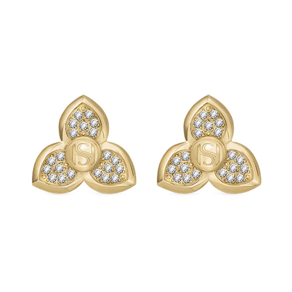 Picture of Saint Honore Burj Flower Earrings E67 3Z