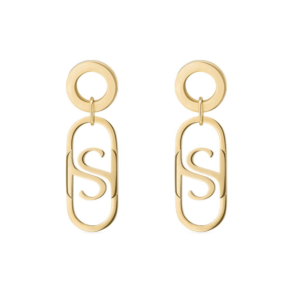 Picture of Saint Honore Paper Clip Earrings E72 3