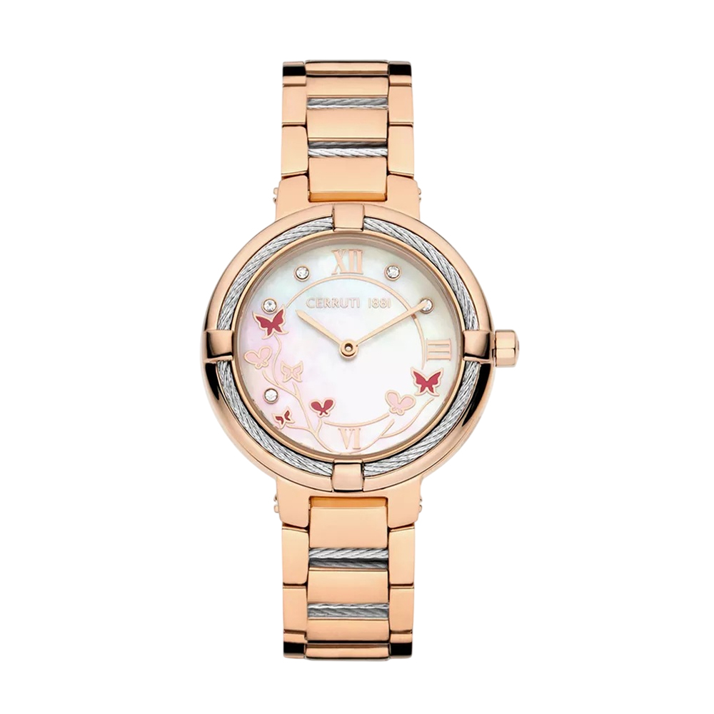 Picture of Cerruti 1881 Women's Rose Gold Analog Watch CIWLG0008305