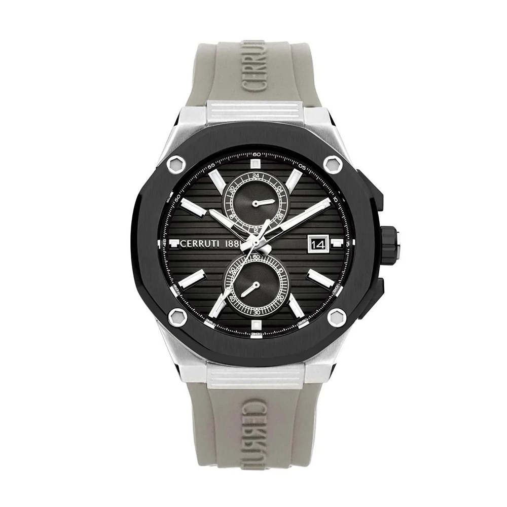 Picture of Cerruti 1881 Razzuolo Black Multi-Function Watch CIWGQ0006904