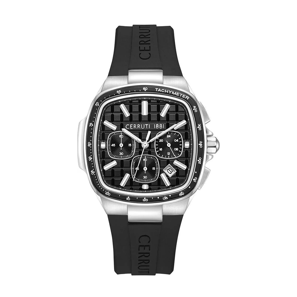 Picture of Cerruti 1881 Casale Silicon Strap Chronograph Watch Men's CIWGO0050002