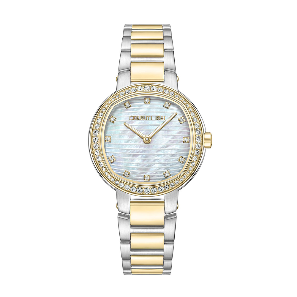 Picture of Cerruti 1881 Bellegra Crystals Stainless Steel Watch CIWLG0043701