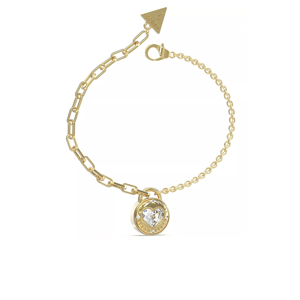 Picture of Guess Rolling Hearts S Bracelet JUBB03353JWYGS