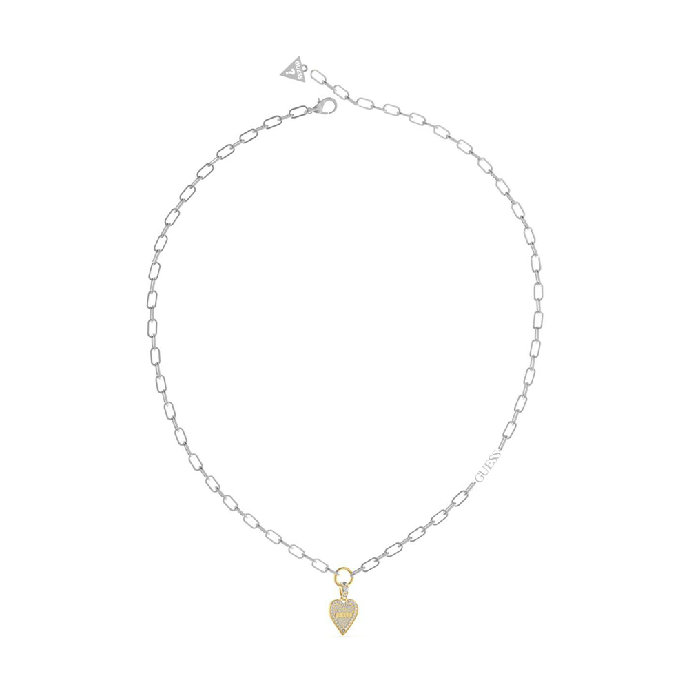 Picture of Guess Silver and Gold Necklace for Women JUBN03249JWYGRHT/U