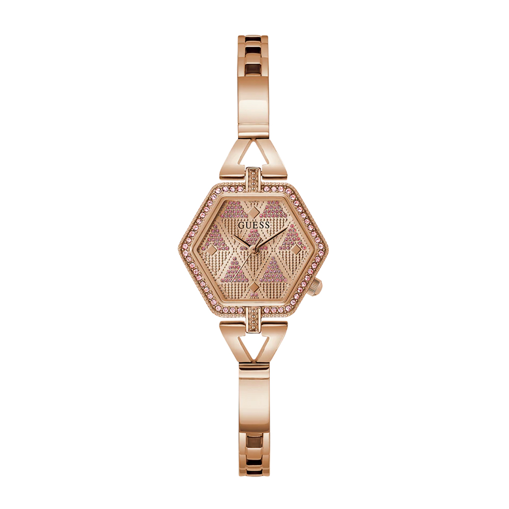 Picture of Guess Ladies Rose Gold Tone Analog Watch GW0680L3