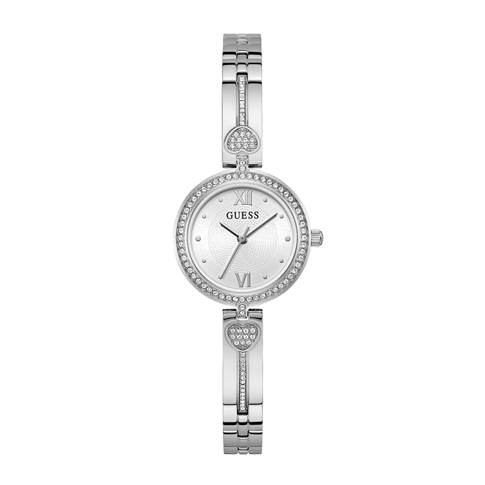 Picture of Guess Ladies Silver Tone Analog Watch GW0655L1
