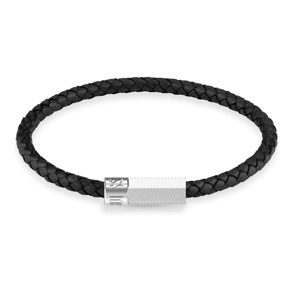 Picture of Guess Blackjack Bracelet for Men JUXB03240JWSTBKS