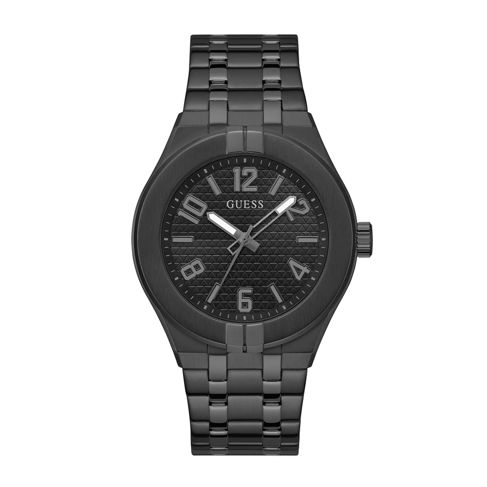 Picture of Guess Mens Black Analog Watch GW0661G3