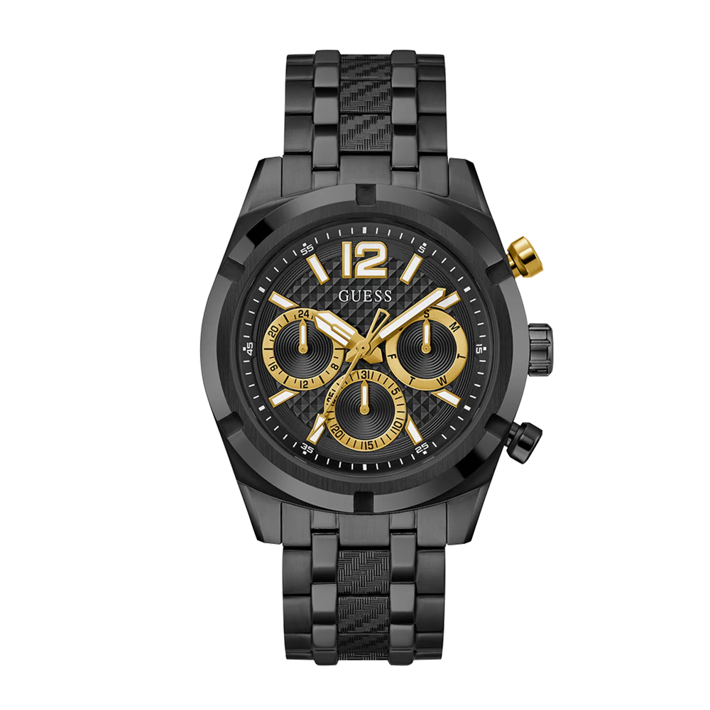 Picture of Guess Mens Black Multi-function Watch GW0714G4