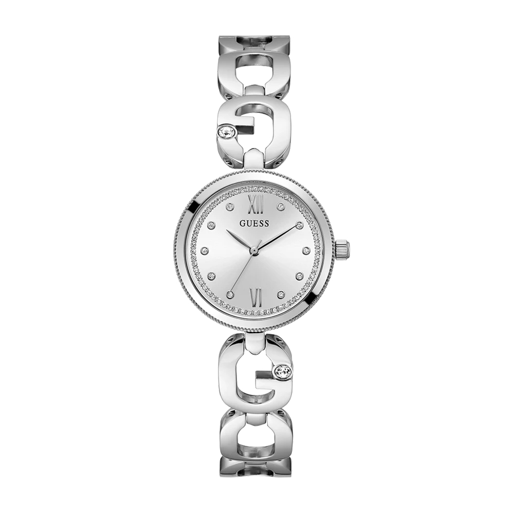 Picture of Guess Ladies Silver Tone Analog Watch GW0759L1