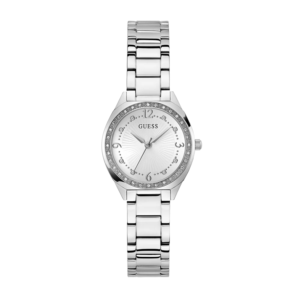 Picture of Guess Ladies Silver Tone Analog Watch GW0767L1
