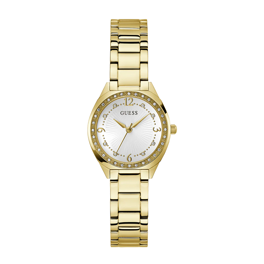 Picture of Guess Ladies Gold Tone Analog Watch GW0767L2