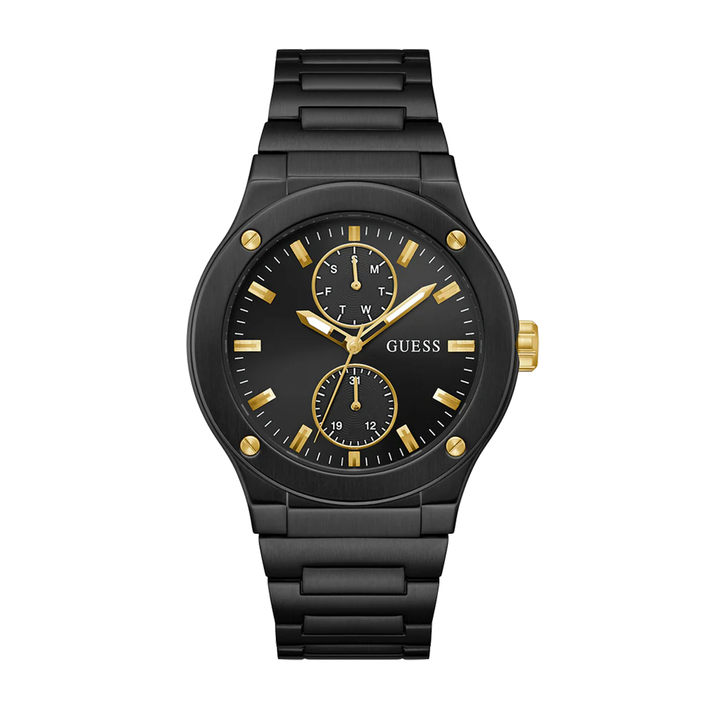 Picture of Guess Mens Black Multi-function Watch GW0795G3