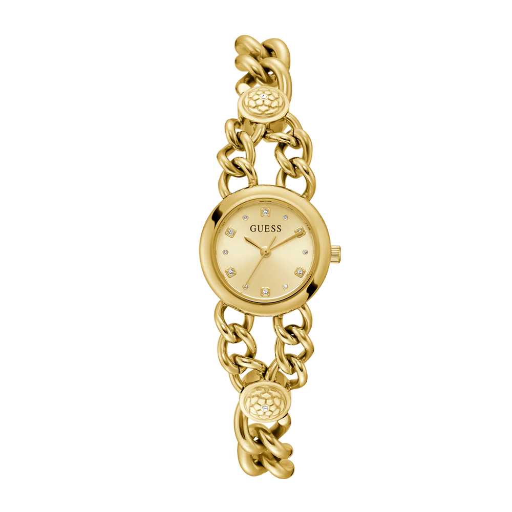 Picture of Guess Ladies Gold Tone Analog Watch GW0758L2