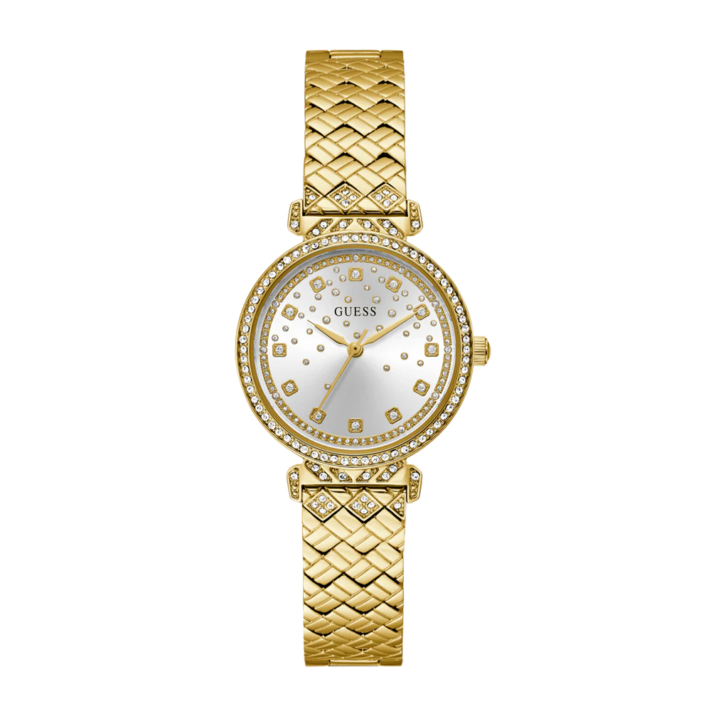 Picture of Guess Ladies Gold Tone Analog Watch GW0763L2