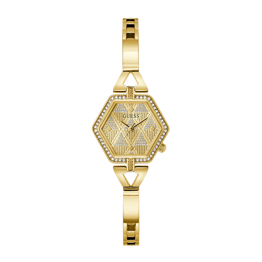 Picture of Guess Ladies Gold Tone Analog Watch GW0680L2