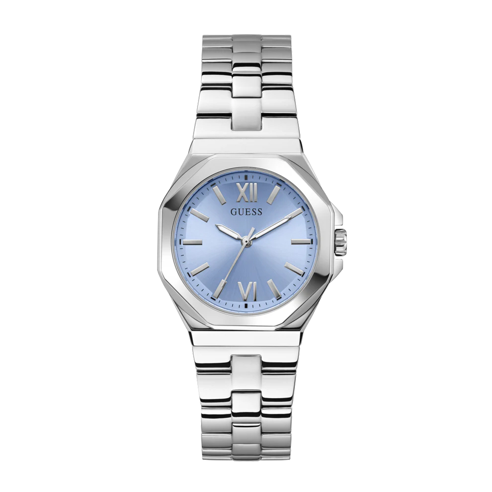 Picture of Guess Ladies Silver Tone Analog Watch GW0873L1
