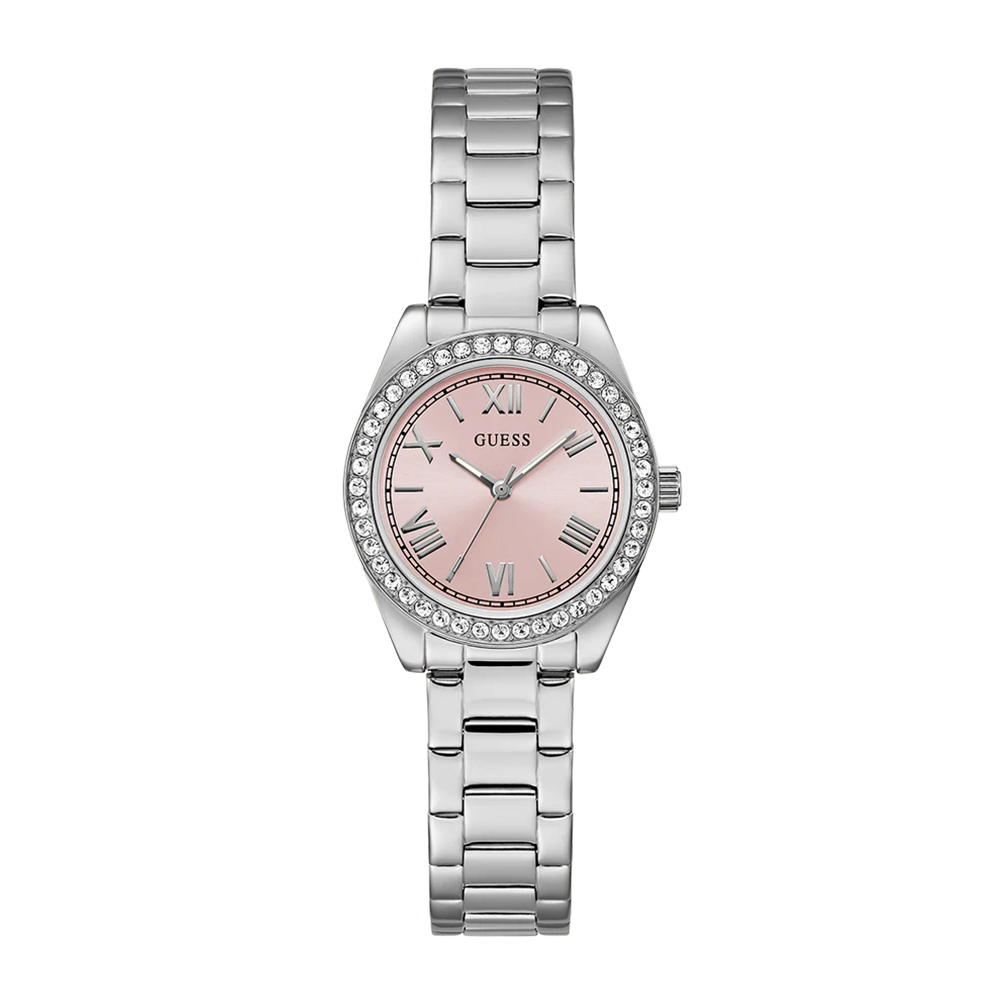 Picture of Guess Mini Luna Ladies Silver Tone Analog Watch GW0841L4