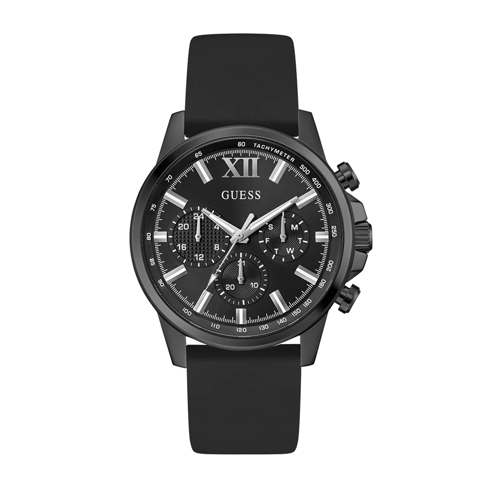 Picture of Guess Mens Black Multi-function Watch GW0913G3