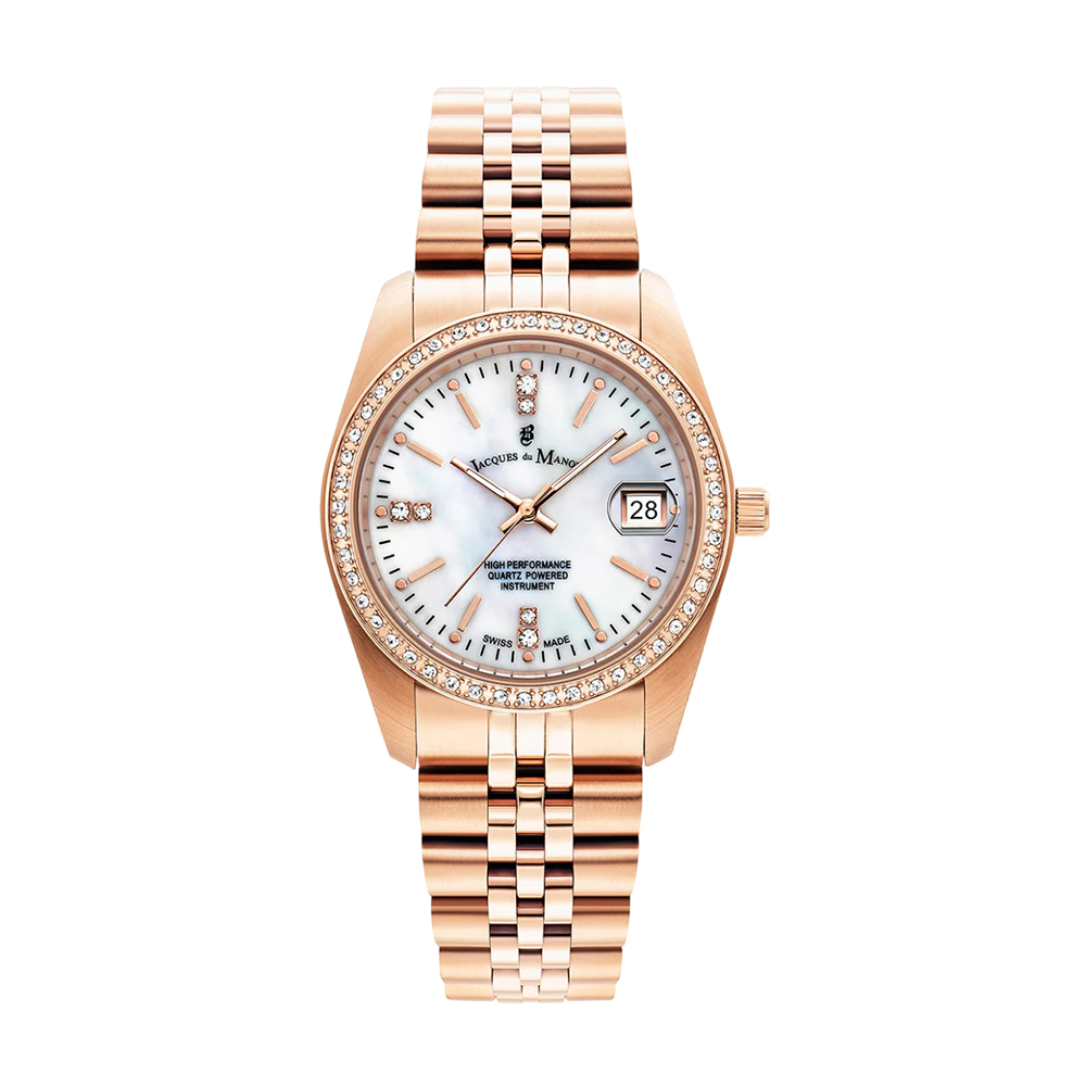 Picture of Jacques du Manoir Inspiration Elegance Women White Dial Watch JWG03401