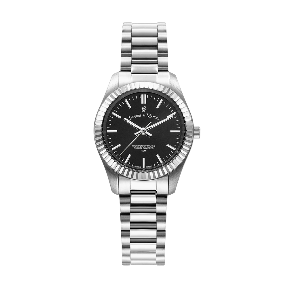 Picture of Jacques du Manoir Inspiration Prime Women Black Dial Watch JWL03901
