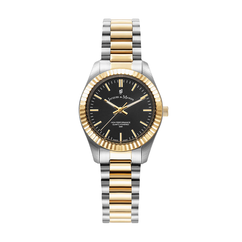 Picture of Jacques du Manoir Inspiration Prime Women Black Dial Watch JWL03906