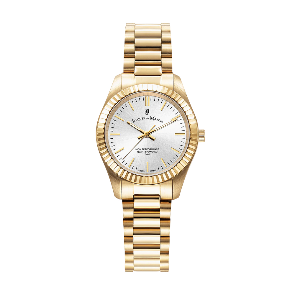 Picture of Jacques du Manoir Inspiration Prime Women Silver Dial Watch JWL03907
