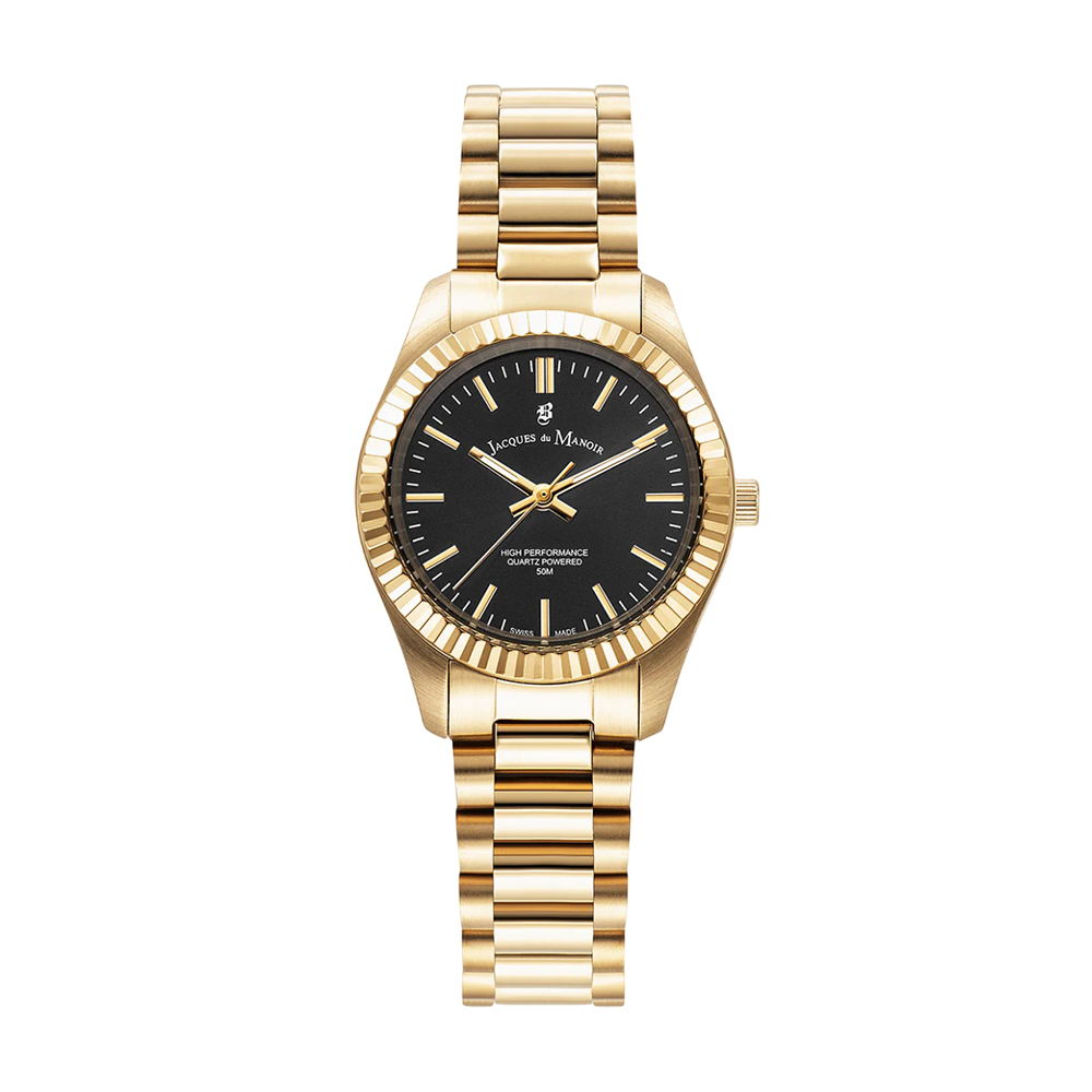 Picture of Jacques du Manoir Inspiration Prime Women Black Dial Watch JWL03908