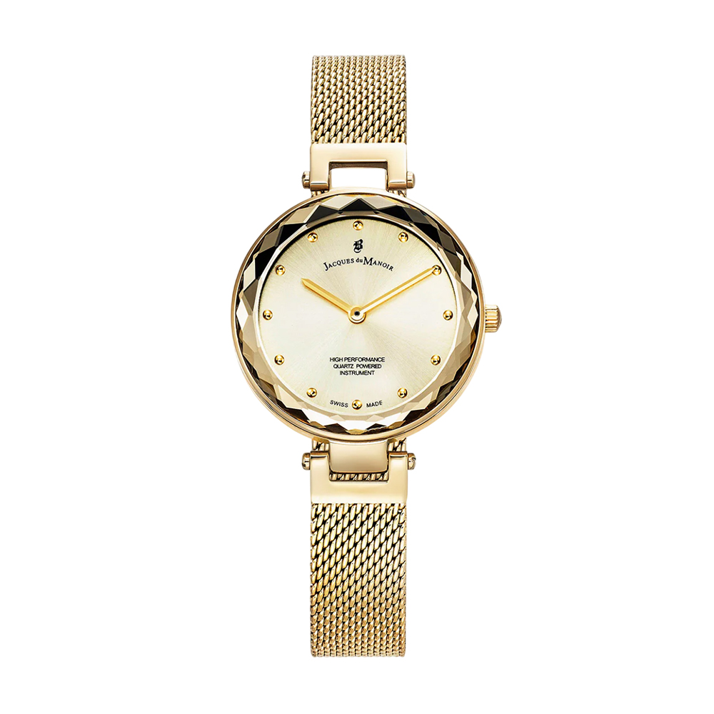 Picture of Jacques du Manoir Selena Gold Dial Women Watch JWL04302