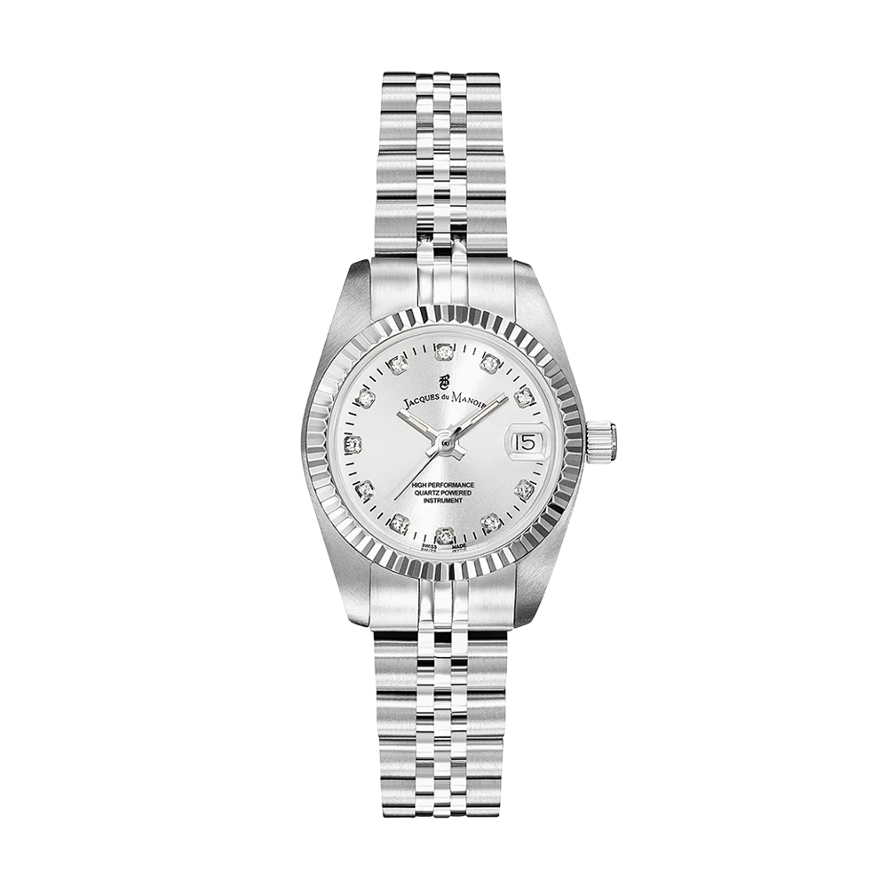 Picture of Jacques du Manoir Inspiration Elegance Silver Dial Women Watch NRO.02