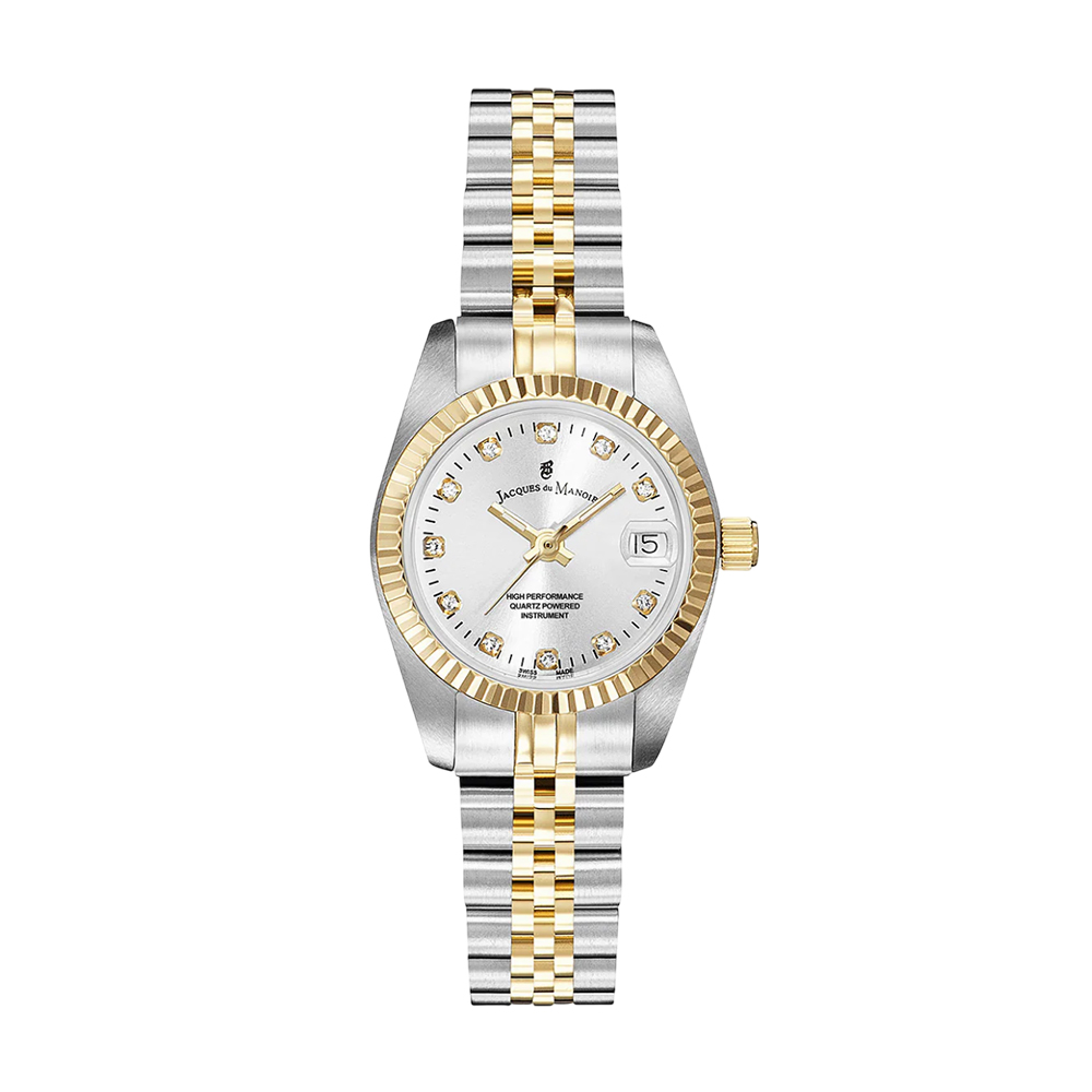 Picture of Jacques du Manoir Inspiration Elegance Silver Dial Women Watch NRO.08