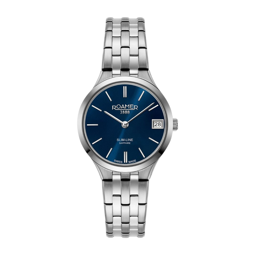 Picture of Roamer Slim Line Classic Ladies Blue Watch