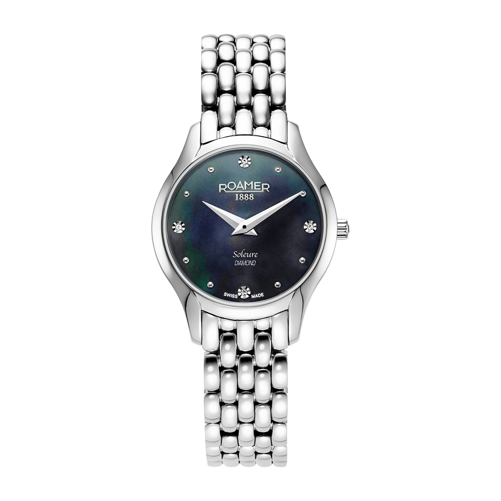 Picture of Roamer Soleure Women Blue Dial Silver Bracelet Watch