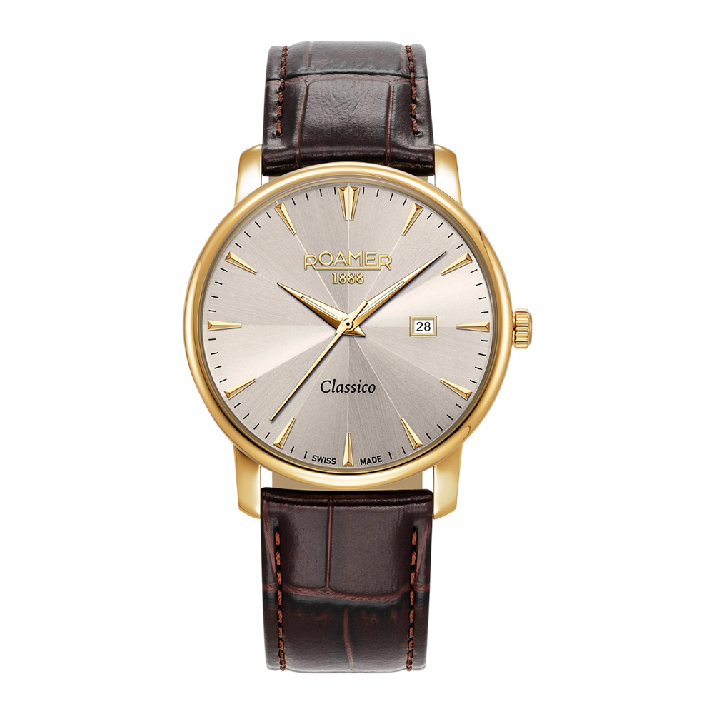 Picture of Roamer Classico Gents Grey Sunray Dial Watch