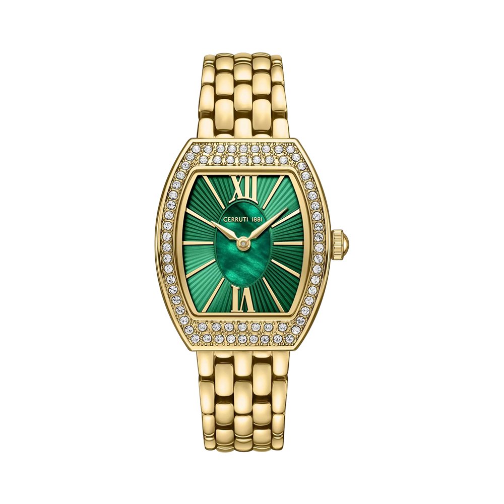 Picture of Cerruti 1881 Calliano Women's Swarovski Green MOP Watch CIWLG0086304