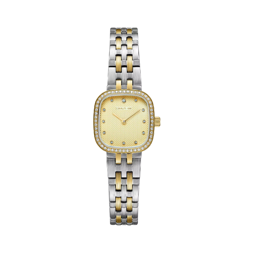 Picture of Cerruti 1881 Mira Women's Gold Grey Watch CIWLG0074204