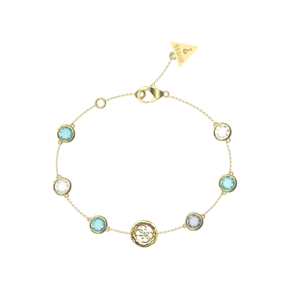 Picture of Guess Gold Tone Stainless Steel Bracelet JUBB05099JWYGAQS