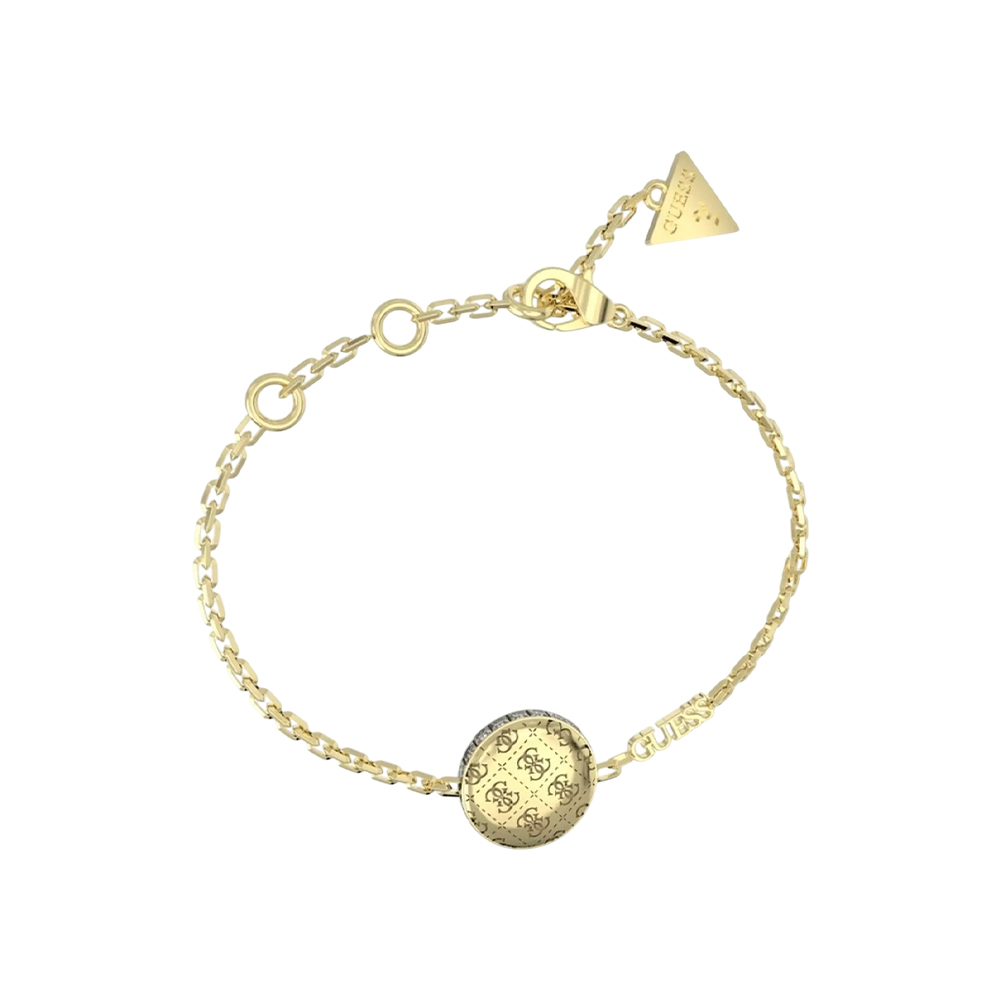 Picture of Guess Gold Tone Stainless Steel Bracelet JUBB04264JWYGS