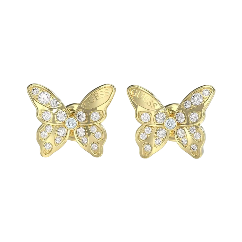 Picture of Guess Chrysalis Stud Earrings JUBE04108JWYGT U