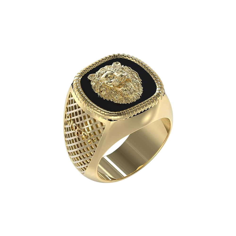 Picture of Guess Lion King Ring JUMR04003JWYGBK62