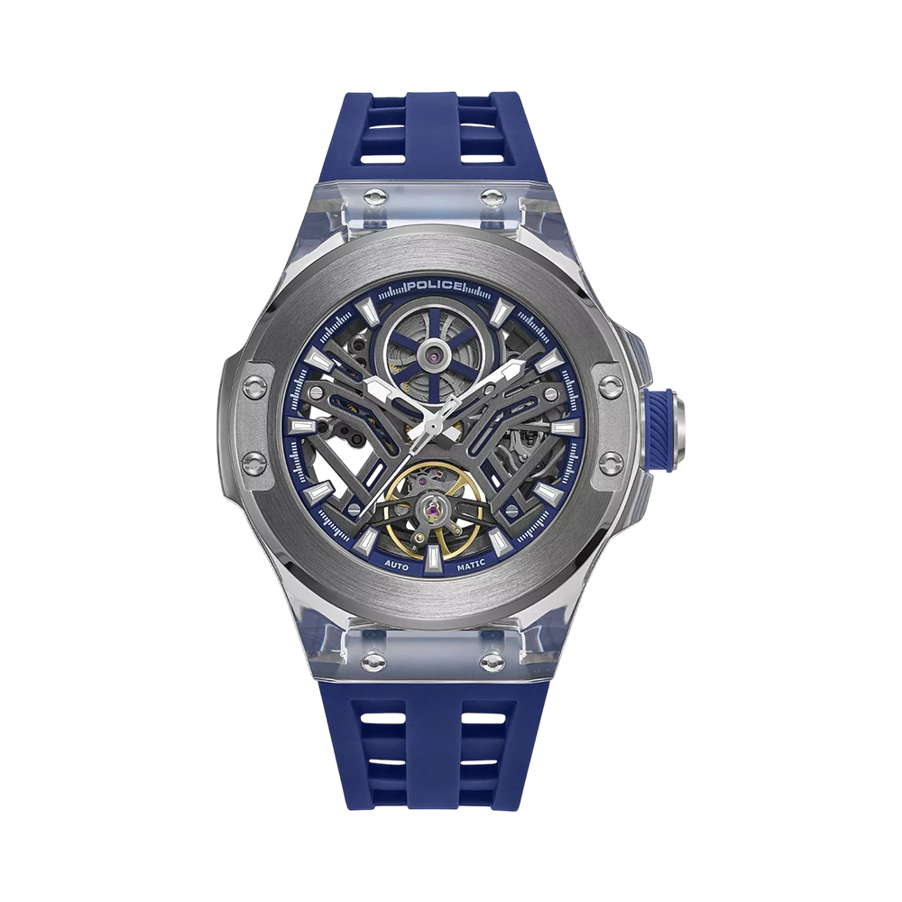 Picture of Police Cyclone Skeleton Automatic Men's Watch PEWGR0082204