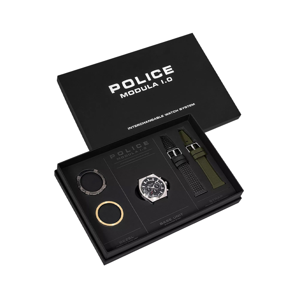 Picture of Police Modula Customizable Chronograph Men's Watch PEWGC00923X0